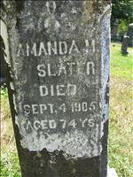 Slater, Amanda M